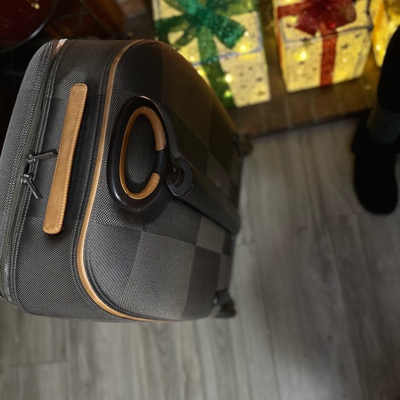 Auth Louis Vuitton Damier Geant Khaki Conqueran 60 M93000 Carry Case affirm now - Picture 12 of 17